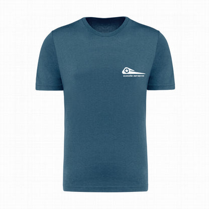 Camiseta Ilusión Infinita azul verdoso hombre R12003