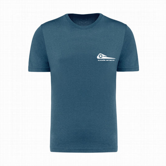 Camiseta Ilusión Infinita azul verdoso hombre R12003