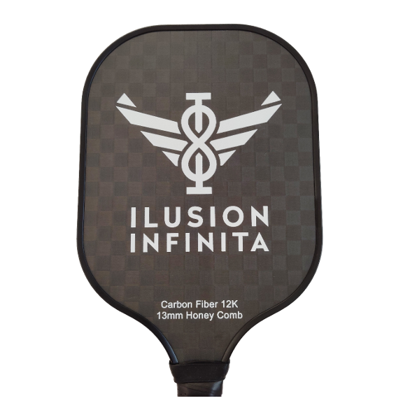 Pala de pickleball Ilusion Infinita Kalifornia 12K 13mm T3640