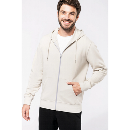 Sudadera capucha  Ilusión Infinita blanco hombre R11998