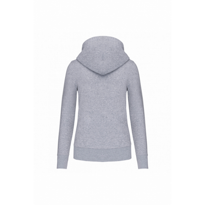 Sudadera capucha Ilusión Infinita gris mujer R11992