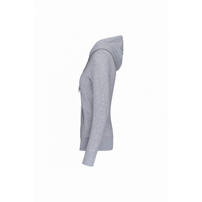 Sudadera capucha Ilusión Infinita gris mujer R11992