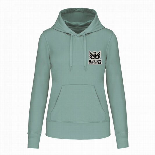 Sudadera capucha Ilusión Infinita menta mujer R11990