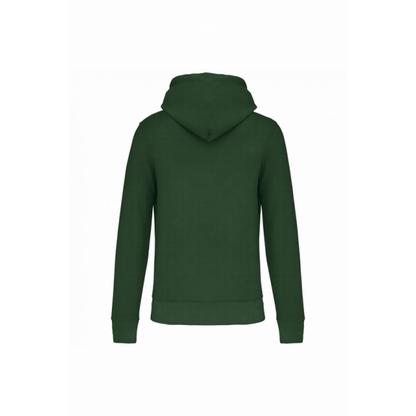 Sudadera capucha Ilusión Infinita verde hombre R11984