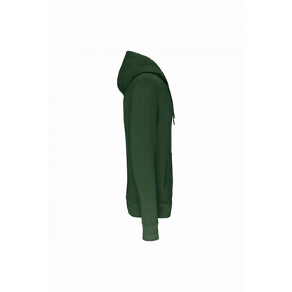 Sudadera capucha Ilusión Infinita verde hombre R11984