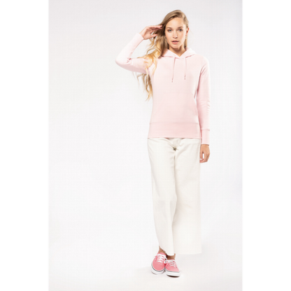 Sudadera capucha Ilusión Infinita verde mujer R11994