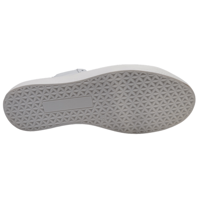 Zapatillas altas Ilusion Infinita piel blanco logo negro C11883