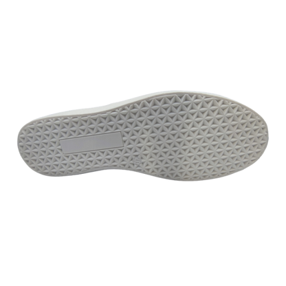 Zapatillas Ilusion Infinita en piel blanco con logo rojo C11882