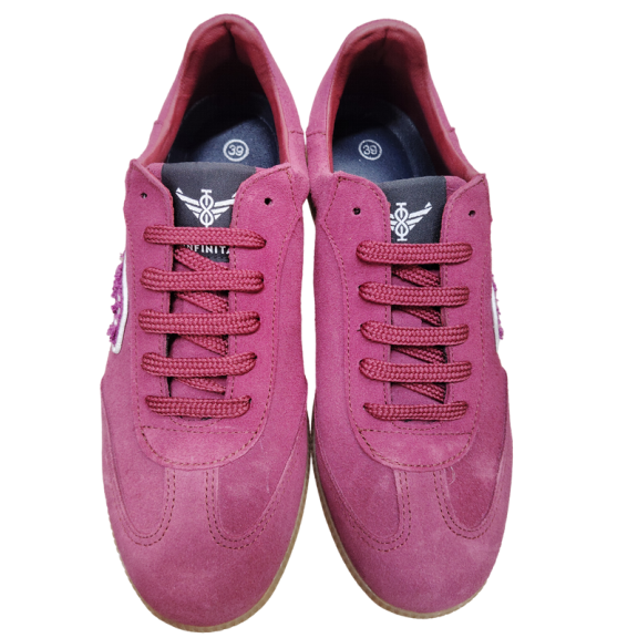 Zapatillas Ilusión Infinita Samba Mandorla burdeos unisex C12230