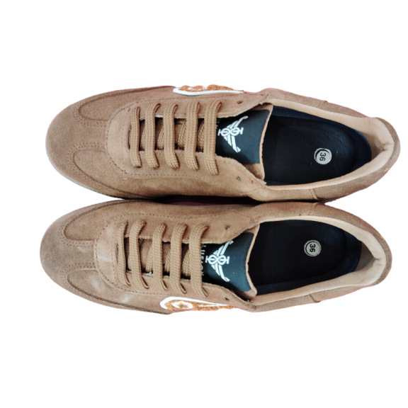 Zapatillas Ilusión Infinita Samba Mandorla camell unisex C12154