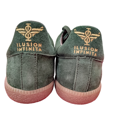 Zapatillas Ilusión Infinita Samba Mentuccia verde unisex C12155