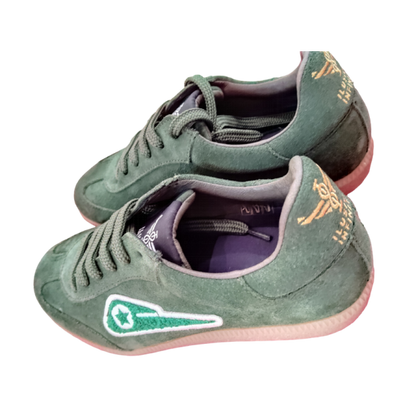 Zapatillas Ilusión Infinita Samba Mentuccia verde unisex C12155